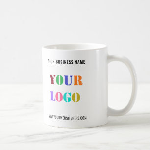 Custom Company Logo and Text Your Business Mug