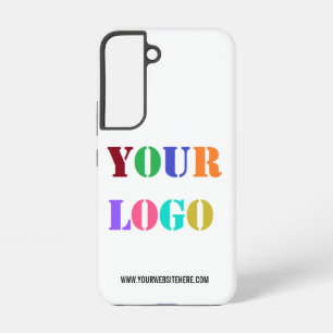 Custom Company Logo and Text Your Business Samsung Galaxy Case