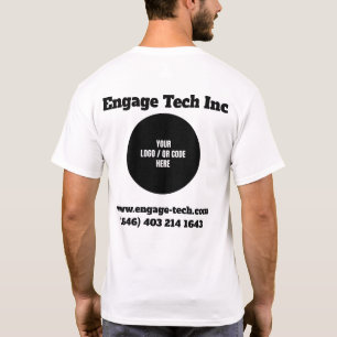 Custom Company Logo Attire (front & back design) T T-Shirt