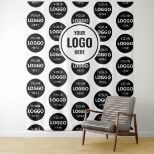 Custom Company Logo Backdrop For Events Tapestry