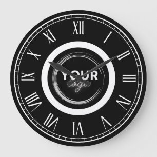 Custom Company Logo Branded Large Clock