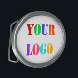 Custom Company Logo Business Belt Buckle Template<br><div class="desc">Custom Colour - Design Your Own Personalized Belt Buckle with Company Logo Your Promotional Business Belt Buckles / Gift- Add Your Logo / Image - Photo or QR Code / Text / more ! Resize and move elements with Customization tool. Choose / add your favourite background colours ! ( Select...</div>