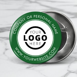 Custom Company Logo Business Corporate Branded 2 Inch Round Button