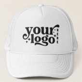 Custom Company Logo Business Employee Staff Trucker Hat (Front)