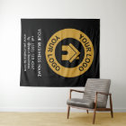 Custom Company Logo Business Event Black