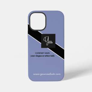 Custom Company Logo Business Notebook iPhone 12 Mini Case