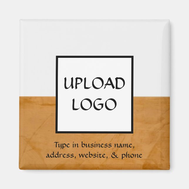 Custom Company Logo Business Promotional Gift Magnet (Front)