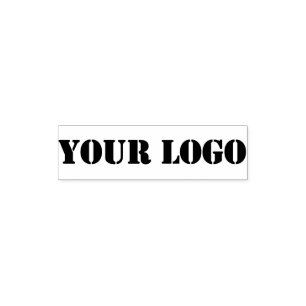 Custom Company Logo Business Self-inking Stamp