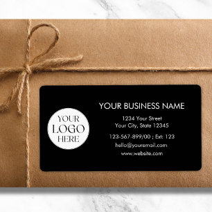 Custom Company Logo Business Shipping Address