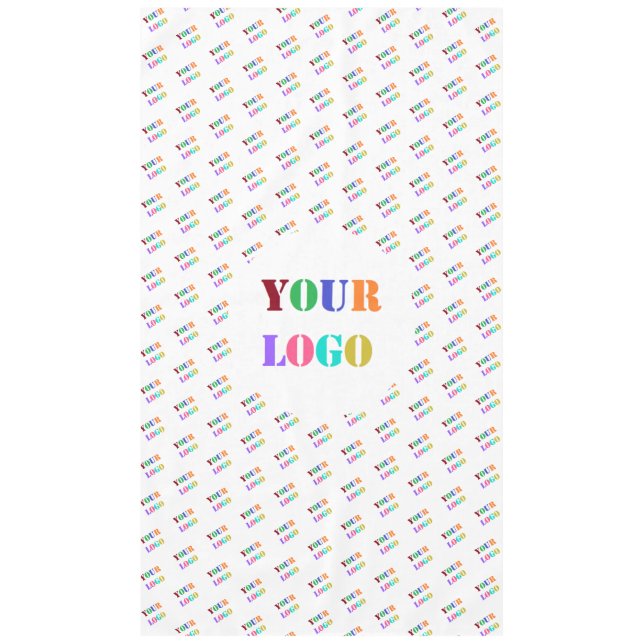 Custom Company Logo Business Tablecloth Your Colou (Front)