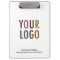 Custom Company Logo Clipboard Acrylic Promotional