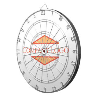 Custom Company Logo  Dartboard