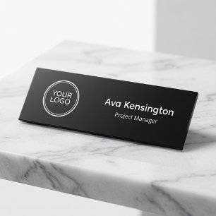 Custom Company Logo Employee Professional Business Name Tag