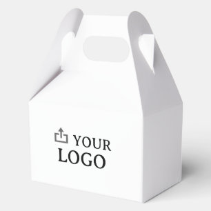 Custom Company Logo  Favor Box