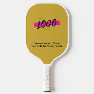 Custom Company Logo gold Business Corporate  Pickl Pickleball Paddle