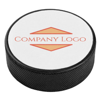 Custom Company Logo  Hockey Puck