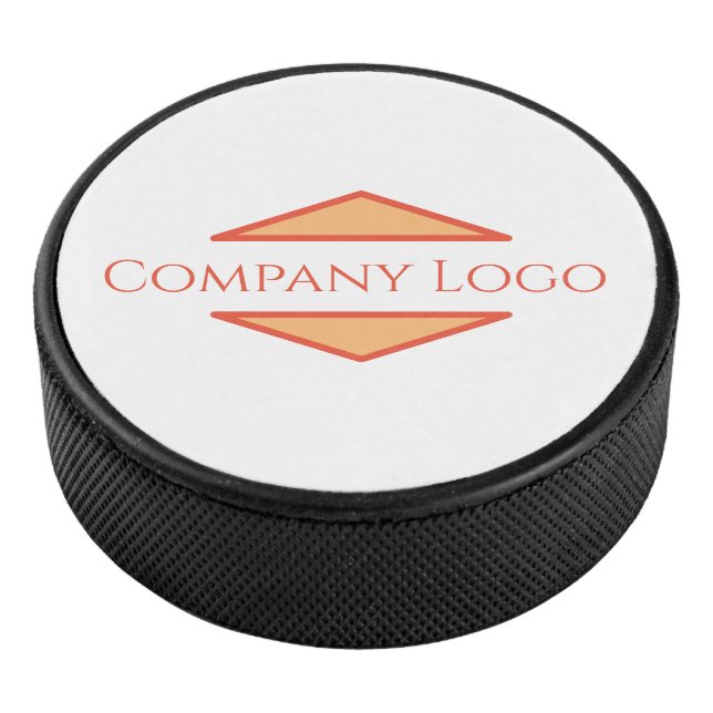 Custom Company Logo  Hockey Puck (3/4)