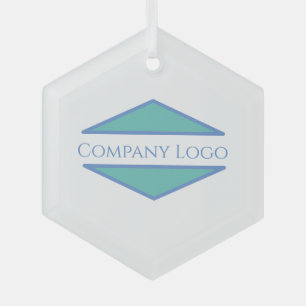 Custom Company Logo Lip Balm Glass Ornament