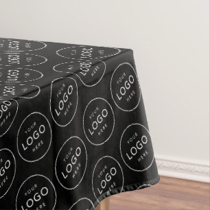 Custom Company Logo Modern Business Promotion Tablecloth
