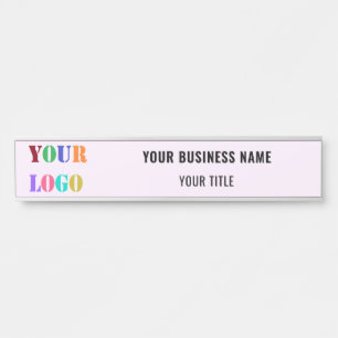 Custom Company Logo Name Personalized Door Sign