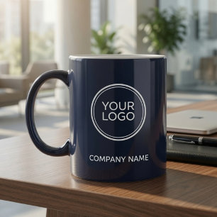 Custom Company Logo Office Branding Coffee Mug
