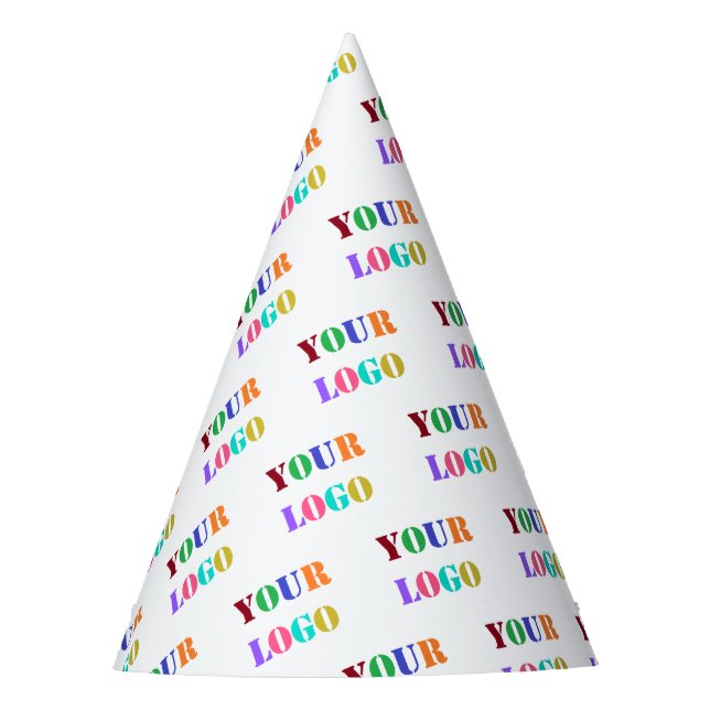 Custom Company Logo or Photo Promotional Party Hat (Front)