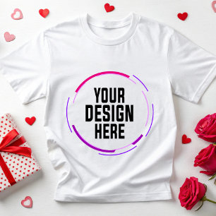 Custom Company Logo Personalized Design Image T-Shirt