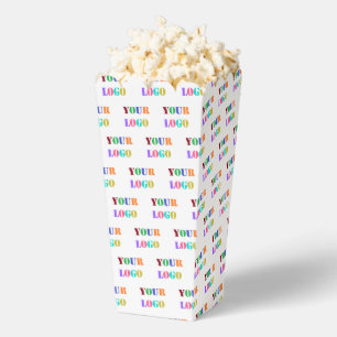 Custom Company Logo Personalized Popcorn Box