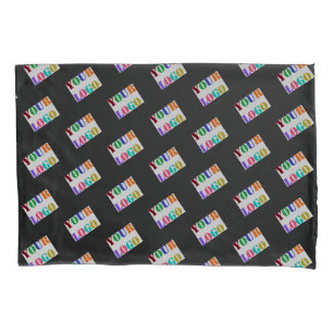 Custom Company Logo Pillow Case Your Colours