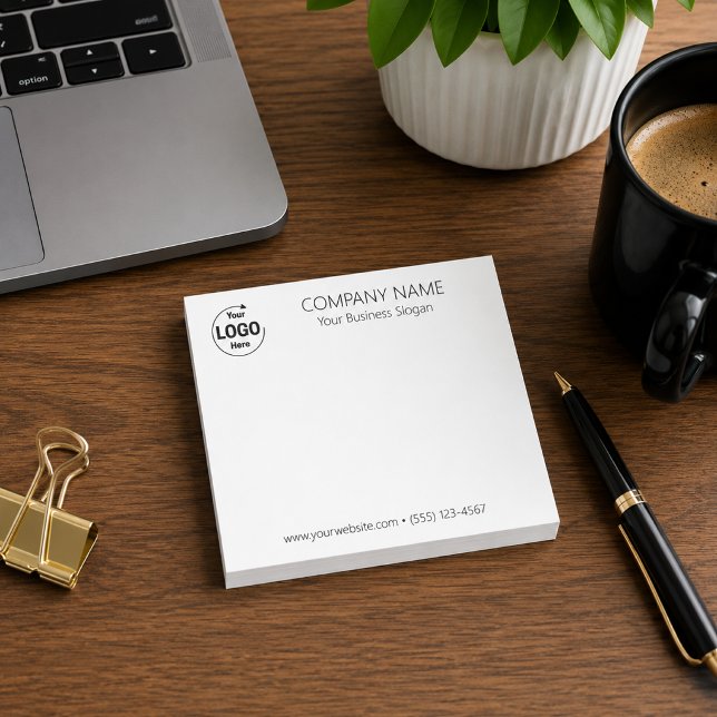 Custom Company Logo Post-it Notes (Creator Uploaded)