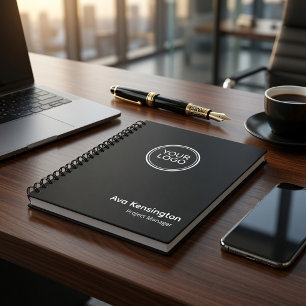 Custom Company Logo Professional Personalized  Notebook