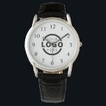 Custom Company Logo Promotional Branded Watch<br><div class="desc">Add your custom business corporate logo to create a unique wrist watch. Makes a great promotional giveaway or corporate gift for customers,  vendors,  employees or other special people. Choose from different types of watches like stainless steel. No minimum quantity,  no setup fees.</div>