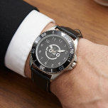 Custom Company Logo Promotional Branded Watch<br><div class="desc">Add your custom business corporate logo to create a unique wrist watch. Makes a great promotional giveaway or corporate gift for customers, vendors, employees or other special people. Choose from different types of watches like stainless steel. No minimum quantity, no setup fees.</div>