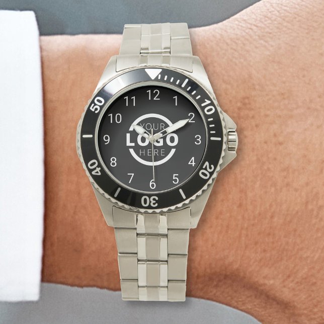 Custom Company Logo Promotional Branded Watch (Creator Uploaded)