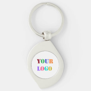 Custom Company Logo Promotional Business Keychain