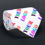 Custom Company Logo Promotional Business Neck Tie<br><div class="desc">Custom Colours - Neck Tie with Your Company Logo Promotional Business Personalized Ties / Gift - Add Your Logo / Image - Resize and move or remove and add elements- image / text with Customization tool. Choose / add your favourite background / text colour ! ( Select your logo colour...</div>