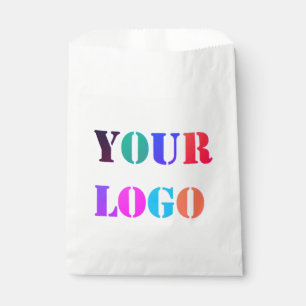 Custom Company Logo Promotional Favour Bag Templat