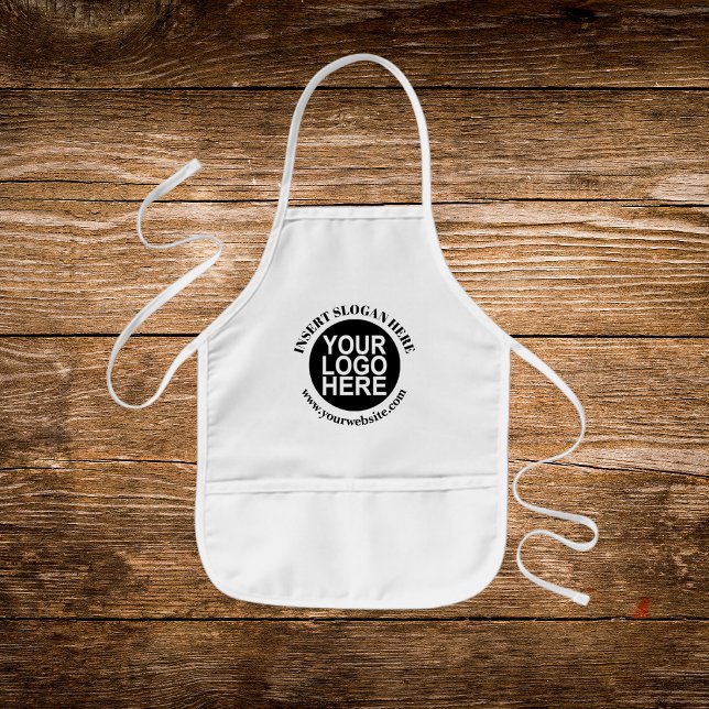 Custom Company Logo Promotional Kids Apron (Creator Uploaded)