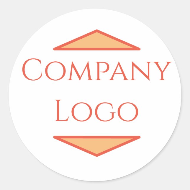 Custom Company Logo Stickers (Front)