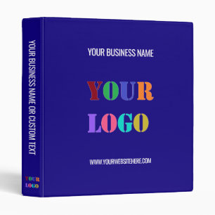 Custom Company Logo Text and Colour Business Binde Binder