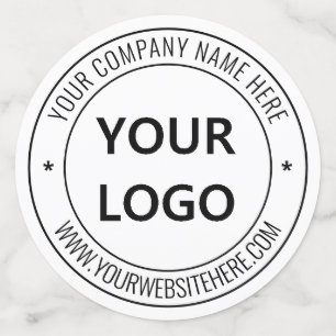 Custom Company Logo Text Business Party Confetti
