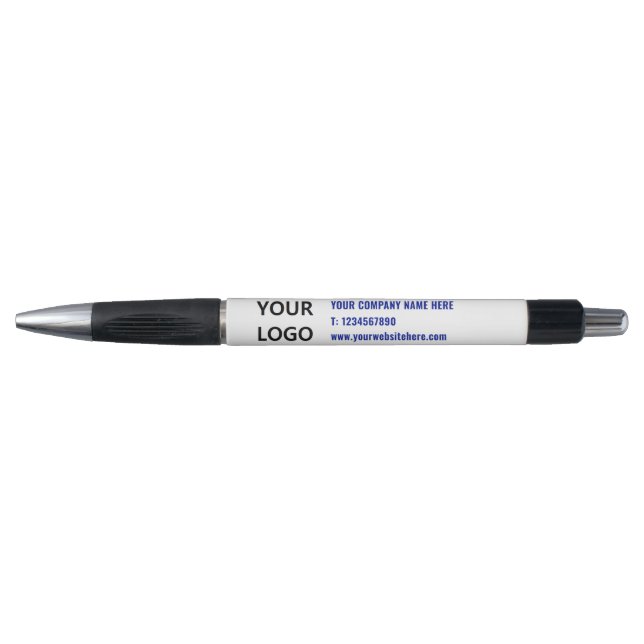 Custom Company Logo Text Business Promotional Pen (Front)