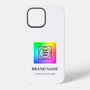 Custom Company Logo Text iphone case