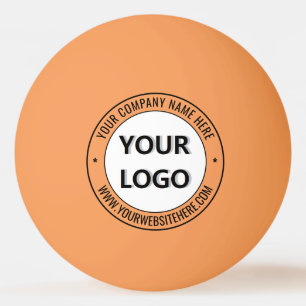 Custom Company Logo Text Stamp Ping Pong Balls