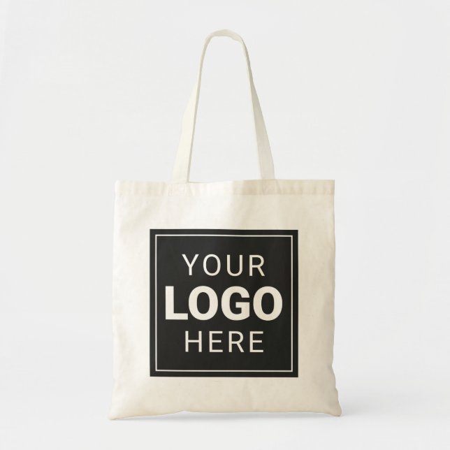 Custom Company Logo Tote Bag (Front)