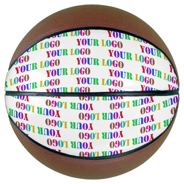 Custom Company Logo Your Business Basketball Gift (Front)