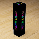 Custom Company Logo Your Business Gift Wine Box<br><div class="desc">Custom Colours Wine Box with Your Company Logo Business Promotional Personalized Gift Boxes - Make Unique Your Own Design - Add Your Logo / Image / Text / more - Resize and move or remove and add elements / image with Customization tool. Choose / add your favourite background / text...</div>