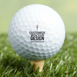 Custom Company Personalized Blank Branded Golf Balls