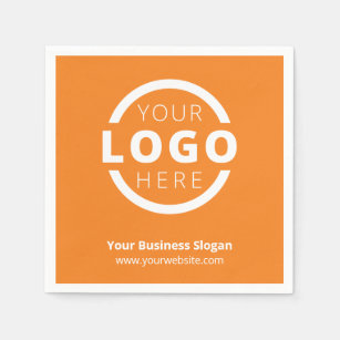 Custom Company Promotional Business Logo Branded Napkin
