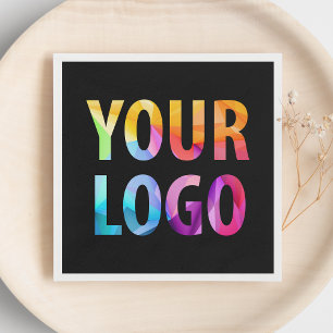 Custom Company Promotional Business Logo Branded Napkin